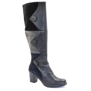 Dromedaris Gwyneth High Riding Leather & Suede Boot